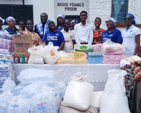 Community Four District Shows Love To Female Inmates At Akuse Prisons web'