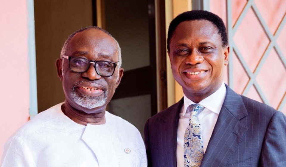 Apostle Nyamekye Joins CFCI To Celebrate Presiding Bishop’s 70th Birthday web