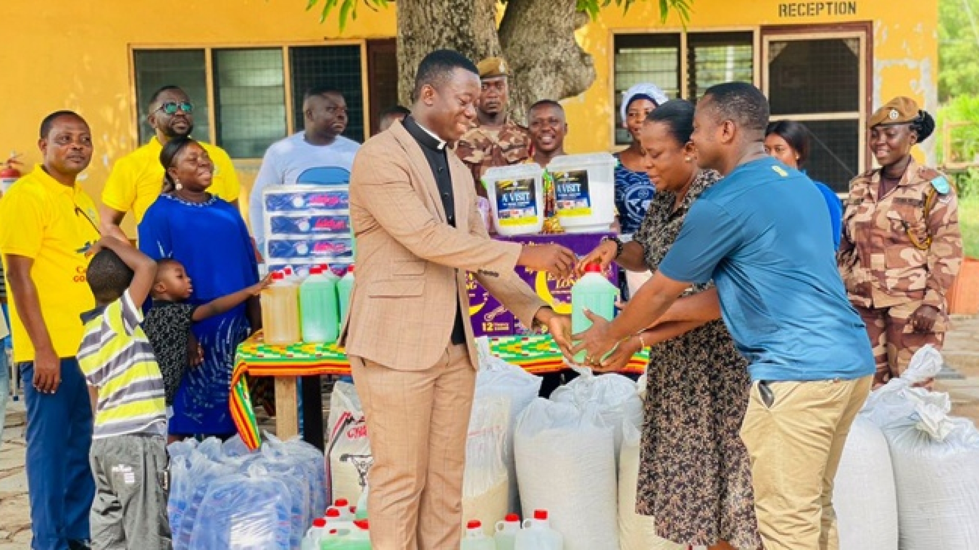 Dawhenya District Donates Items Worth Of GHS 18,000 To Akuse Prison, Wins 38 Souls web