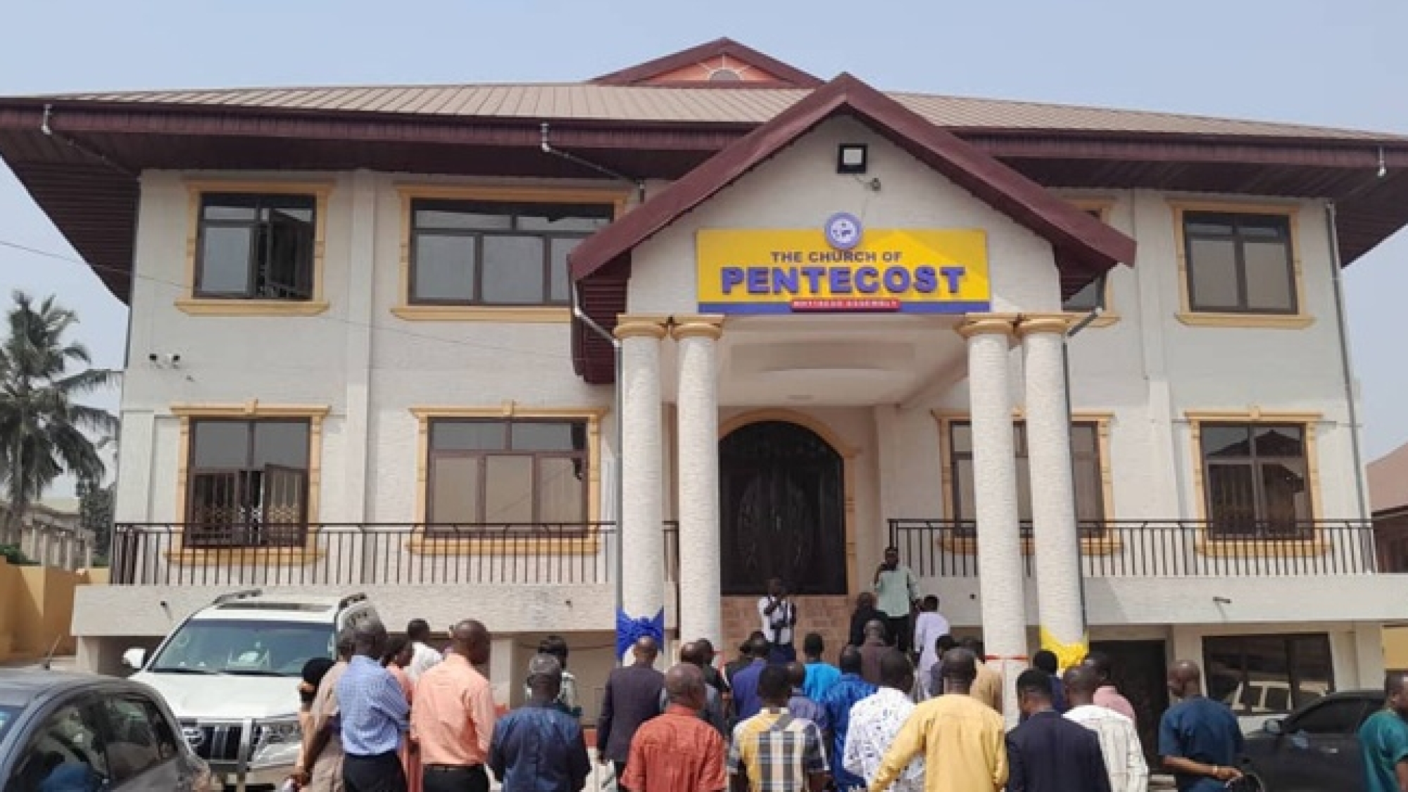 Nhyieaso Assembly Church Building Refurbished pn