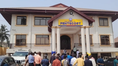 Nhyieaso Assembly Church Building Refurbished pn