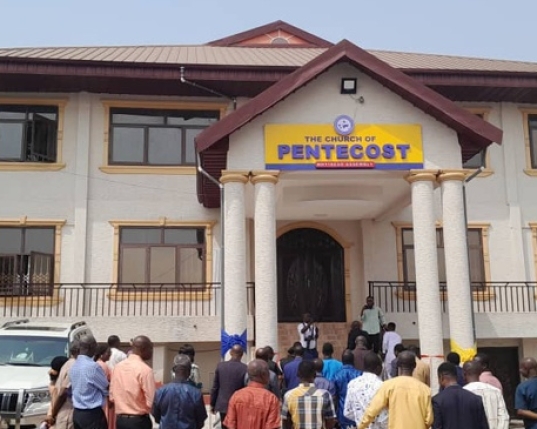 Nhyieaso Assembly Church Building Refurbished pn