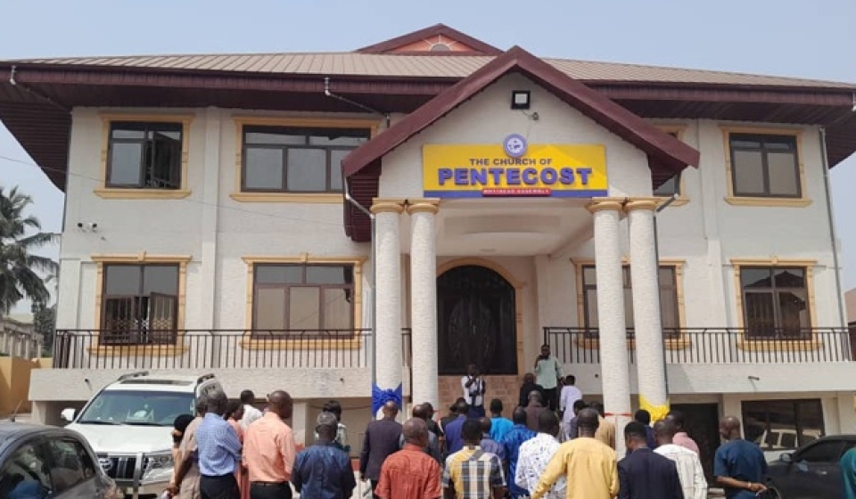 Nhyieaso Assembly Church Building Refurbished pn