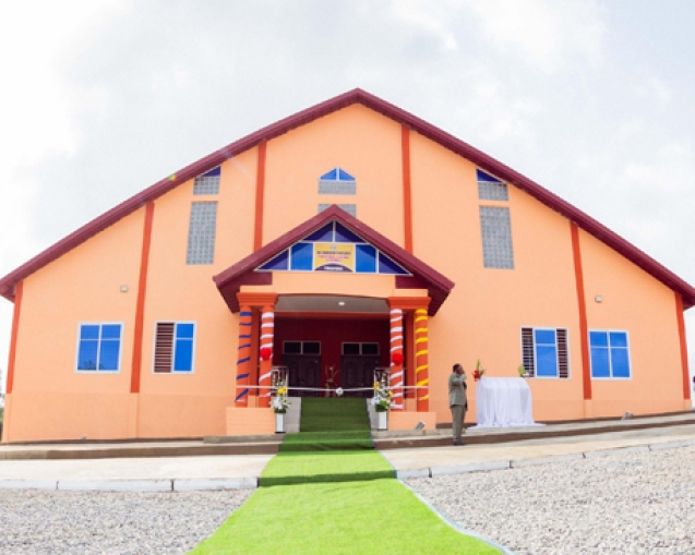 Tweapease Central Auditorium Constructed By Elder Prince Amoah Dedicated web