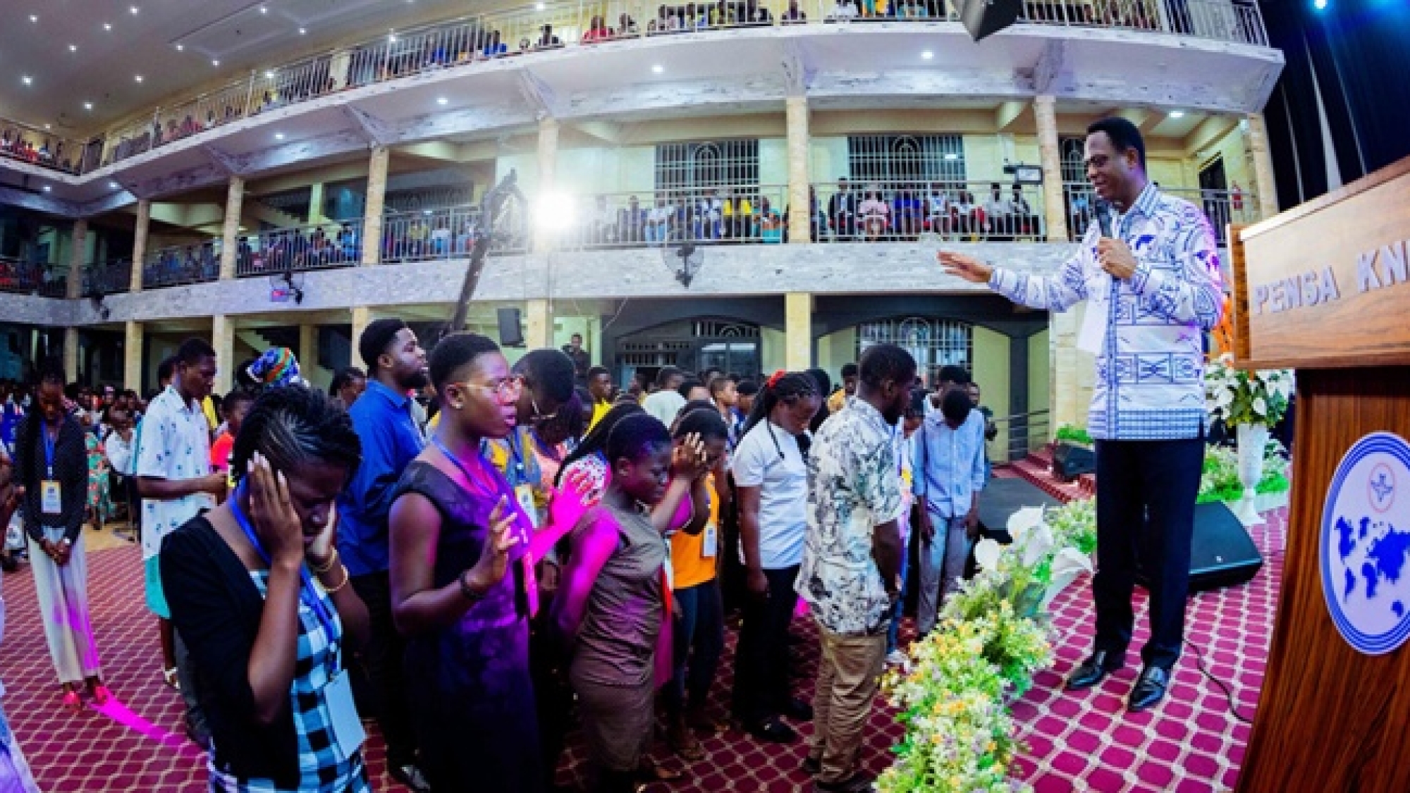 76 PENSA Ghana Conference Participants Receive Holy Spirit Baptism At KNUST web