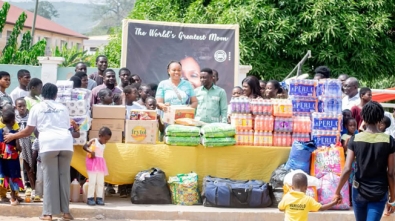 James McKeown Worship Centre Donates To Potter's Village Orphanage web