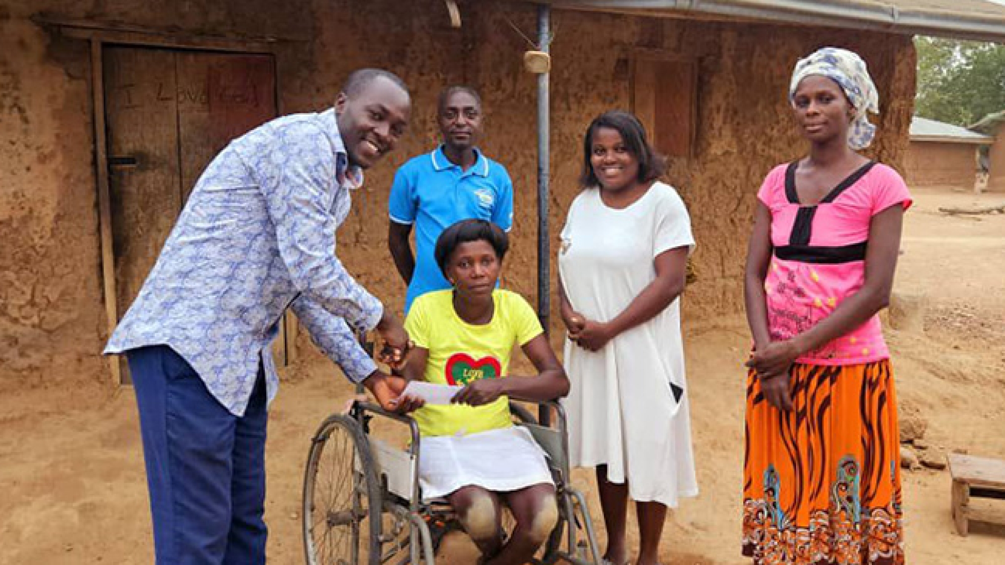 Physically Challenged Sunday School Teacher Honoured web