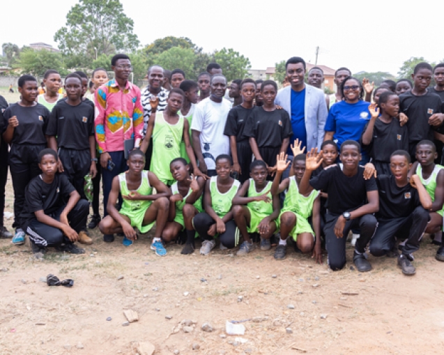 SOM Coordinator Tours Schools In Greater Accra, Wins 142 Souls web