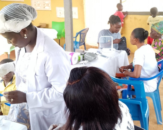 Gomoa Kyiren District Organises Health Screening As Part Of 2025 Easter Convention web