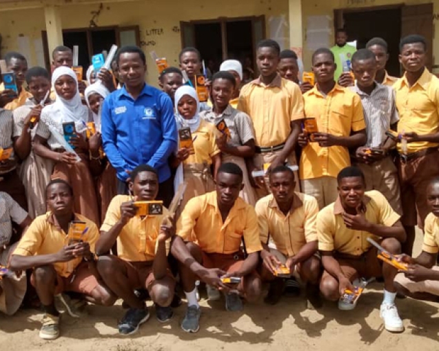 106 BECE Candidates Receive Support In Namong District web