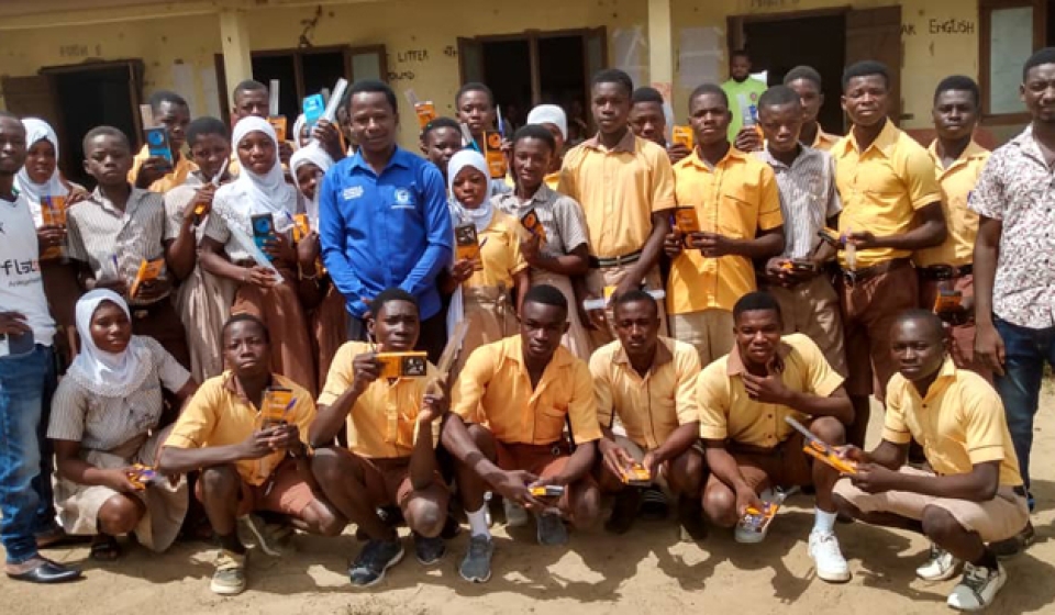106 BECE Candidates Receive Support In Namong District web
