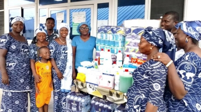 A-LANG WORSHIP CENTRE DONATES TO WEIJA-GBAWE MUNICIPAL HOSPITAL (AKAWE) web