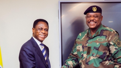 CHIEF OF DEFENCE STAFF PAYS COURTESY CALL ON APOSTLE ERIC NYAMEKYE.docx web