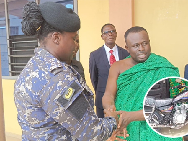 Aflao area donates web