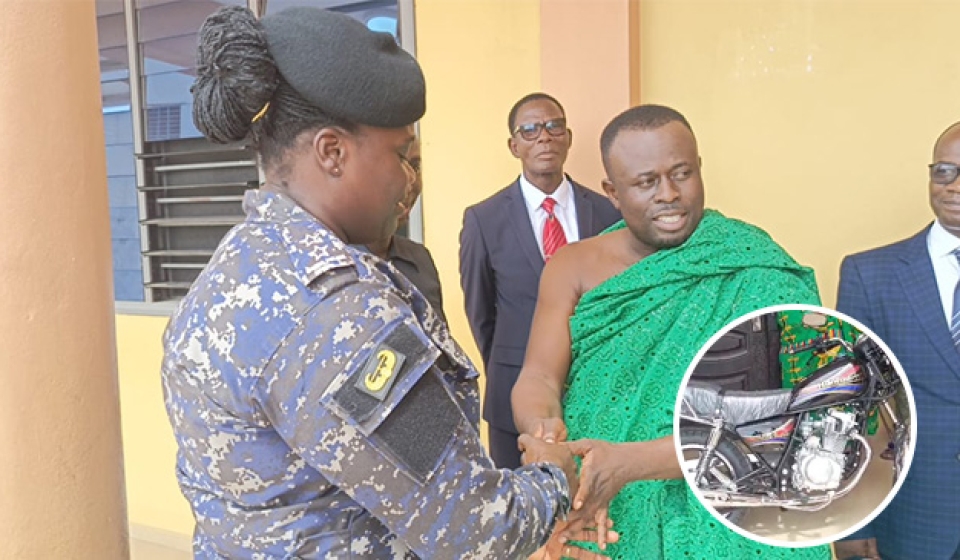 Aflao area donates web
