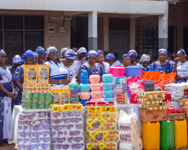 Tepa Area Women’s Ministry Donates To St. Elizabeth Catholic Hospital web