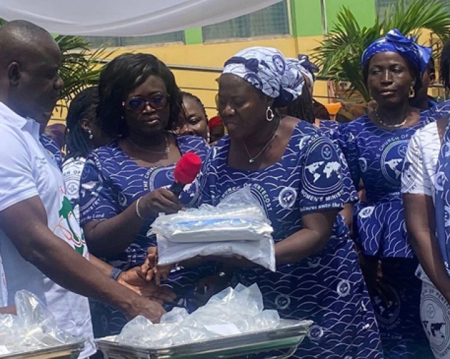 Teshie-Nungua Area Women’s Ministry Donates Delivery Instruments To LEKMA Polyclinic web