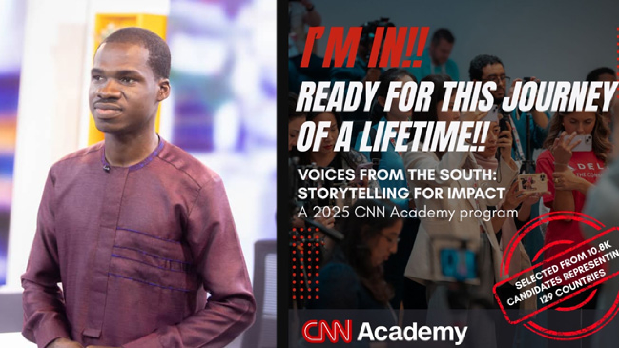 CNN Academy Selects Pent Media Centre’s Oheneba Nyarko For Global Journalism Programme web