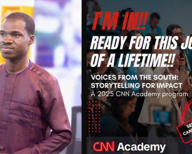 CNN Academy Selects Pent Media Centre’s Oheneba Nyarko For Global Journalism Programme web