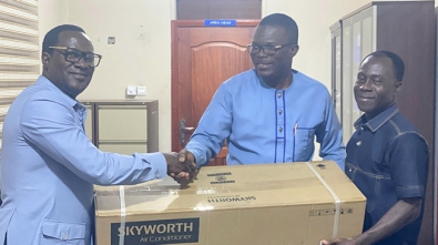 Elder Eric Kofi Sam Supports Kwabenya Old Town District Mission House Project web