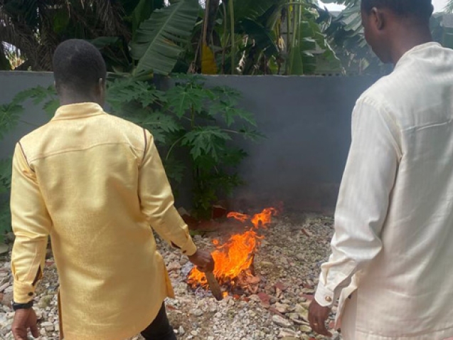 NEW CONVERT SURRENDERS CHARMS AFTER HOLY GHOST ENCOUNTER AT PIWC-ODORKOR web