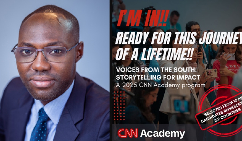 PENT MEDIA CENTRE’S PRINCE ASARE EARNS SPOT IN CNN ACADEMY PROGRAMME web
