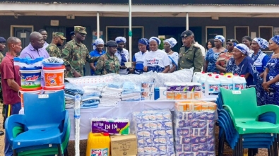 3 GARRISON WC WOMEN DONATE TO LIBERATION BARRACKS MEDICAL FACILITY web