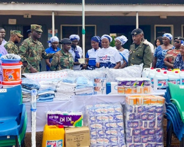 3 GARRISON WC WOMEN DONATE TO LIBERATION BARRACKS MEDICAL FACILITY web