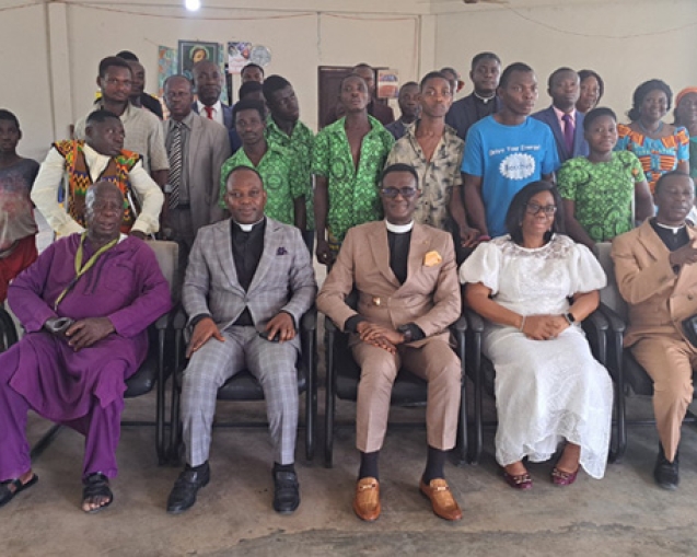 APOSTLE EDZII DAVIDSON BIDS FAREWELL TO OFFINSO MPWDs AND CHIEF IMAM web