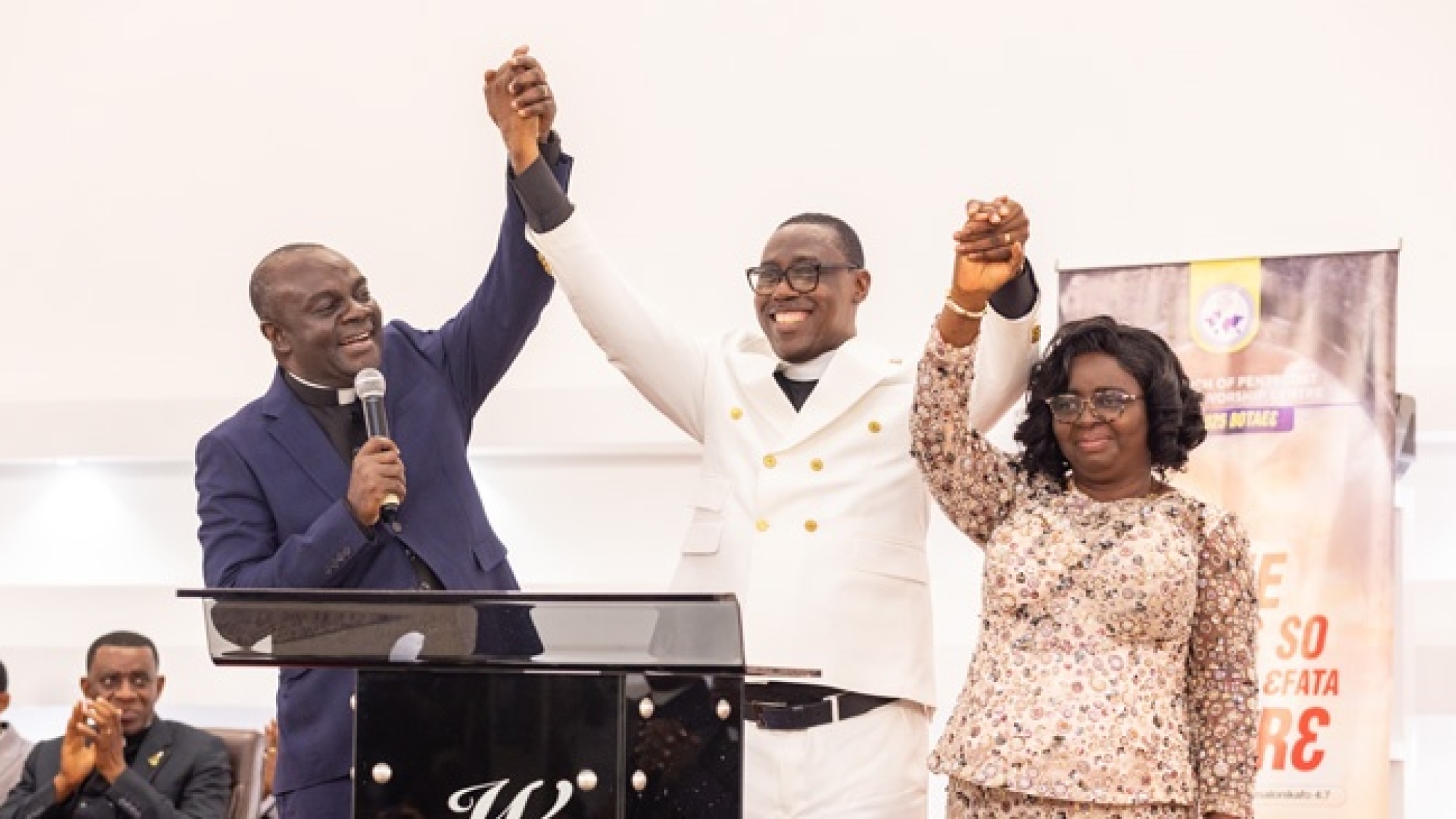 Apostle John Obeng & Mrs. Eunice Kesse Retire After 39 Years Of Meritorious Service web