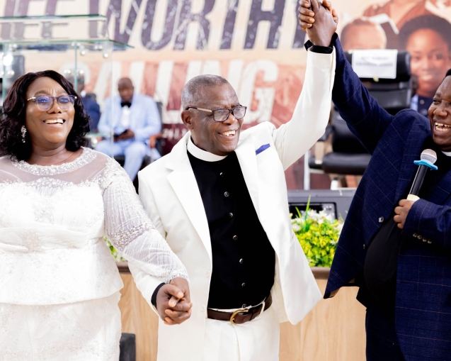 Apostle Quardson Honoured As He Retires After 39 Years In Ministry web