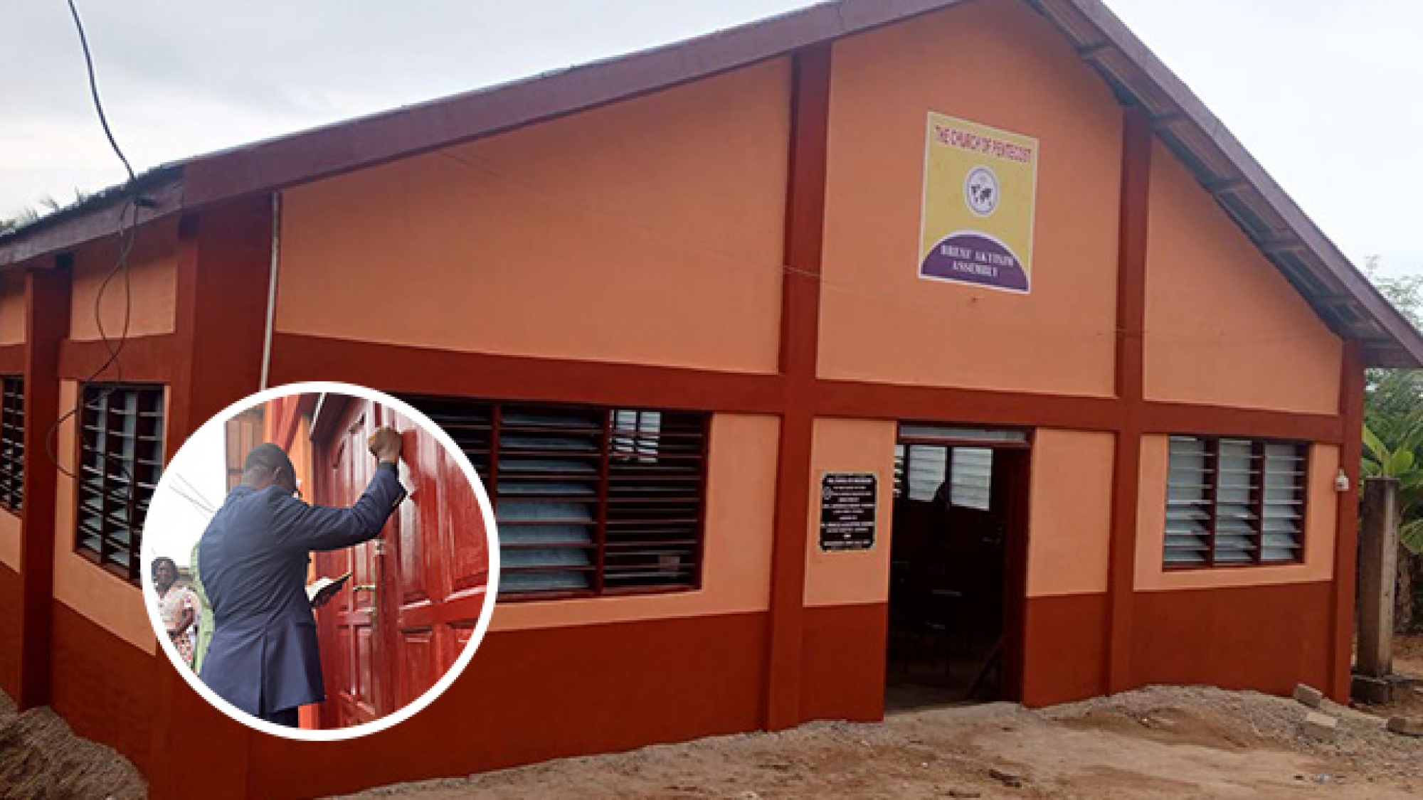 Brenu Akyinim Assembly Church Building Dedicated web