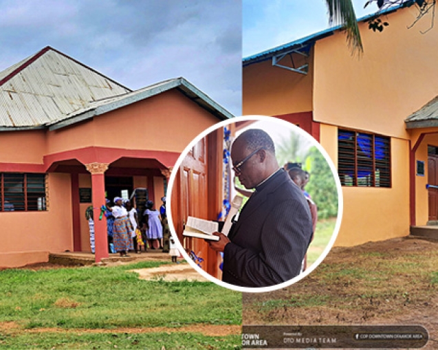 Downtown-Ofaakor Area Head Dedicates Two Church Buildings in Awuakyekwaa District web