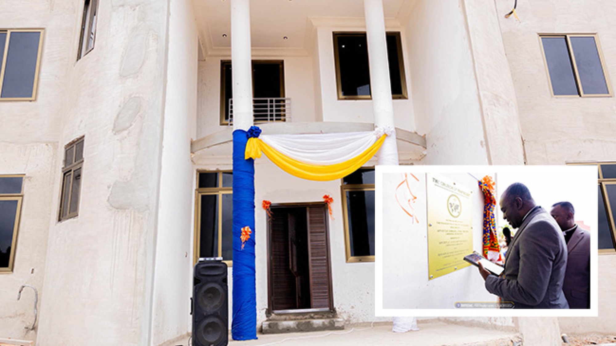 General Secretary Lays Foundation Stone For Abuakwa Area Office web