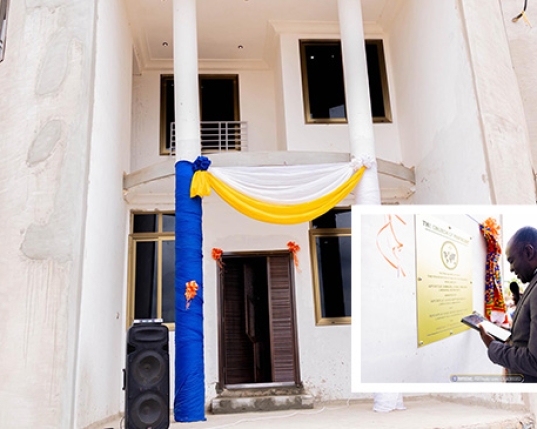 General Secretary Lays Foundation Stone For Abuakwa Area Office web