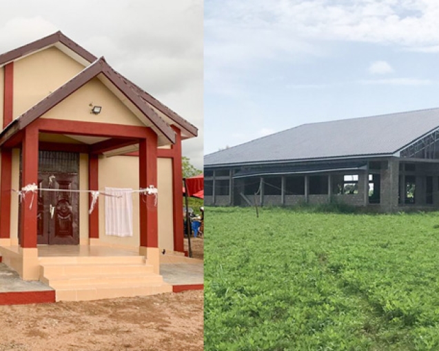 Couple Donates Two Church Buildings To The Church Of Pentecost In Bolgatanga Area web
