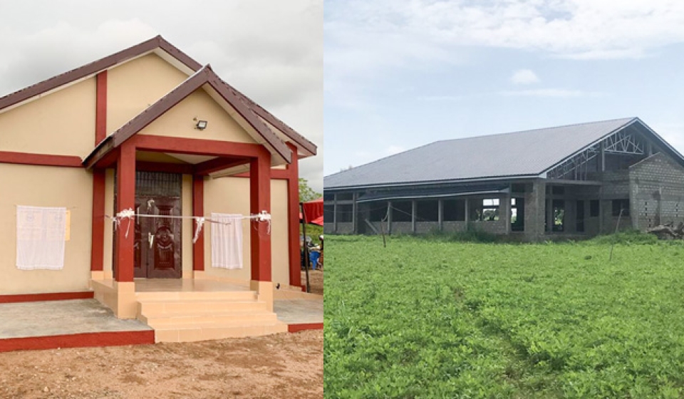 Couple Donates Two Church Buildings To The Church Of Pentecost In Bolgatanga Area web
