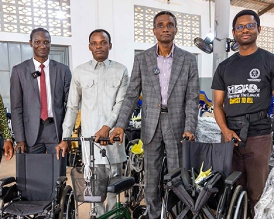 MPWDs, Joni & Friends Provide Assistive Devices To Persons With Disabilities In Togo web