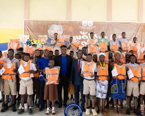 The Church of Pentecost Donates Life Jackets to Students Who Cross Volta Lake to Attend School web