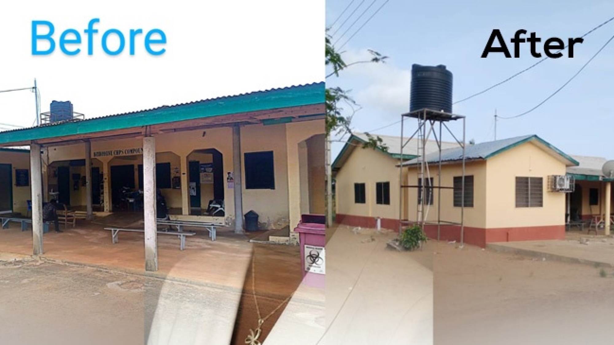 Agorve-Woe District Traditional Ministries Refurbish Dziedzorve CHPS Facility web