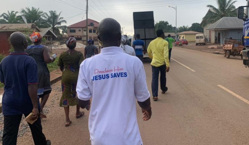 Dormaa Koraso District “Prayer Walk” Records Healings & Souls web