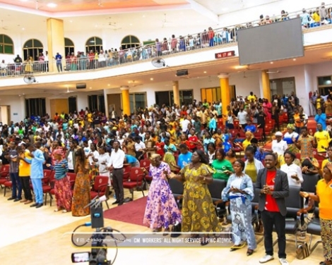 Greater Accra Children’s Ministry Holds All-Night Service For Children Workers web