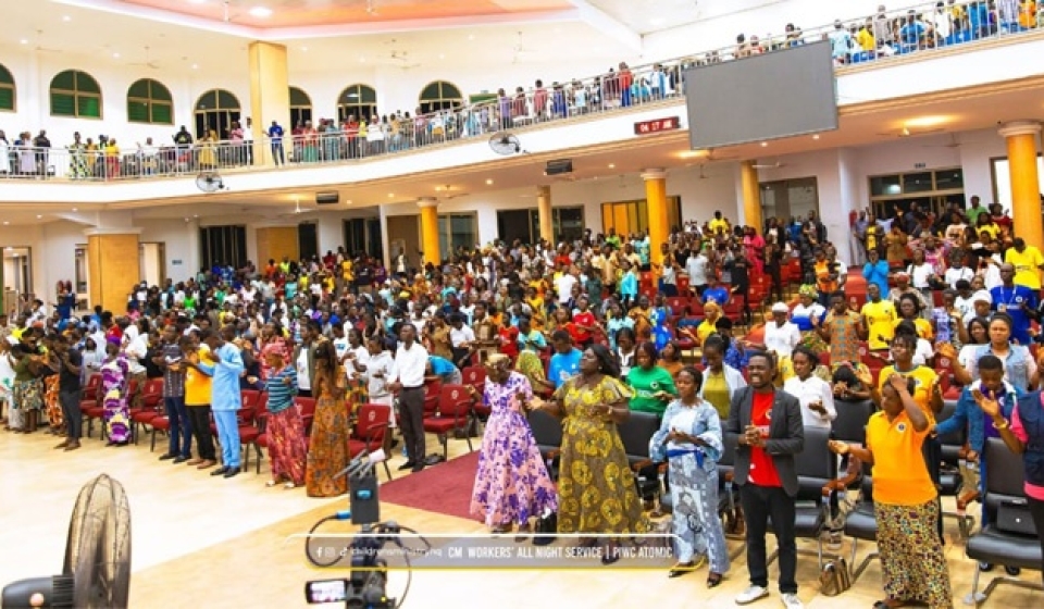 Greater Accra Children’s Ministry Holds All-Night Service For Children Workers web