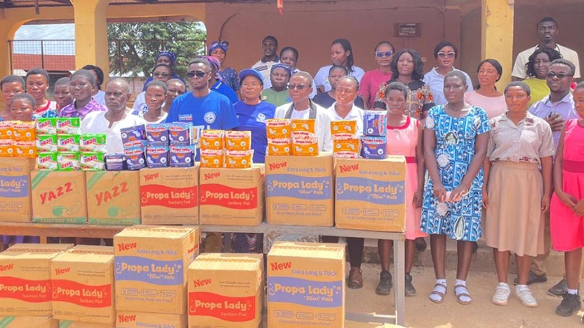 Kwatire District Holds Menstrual Hygiene Management Campaign, Donates Over 300 Sanitary Items web