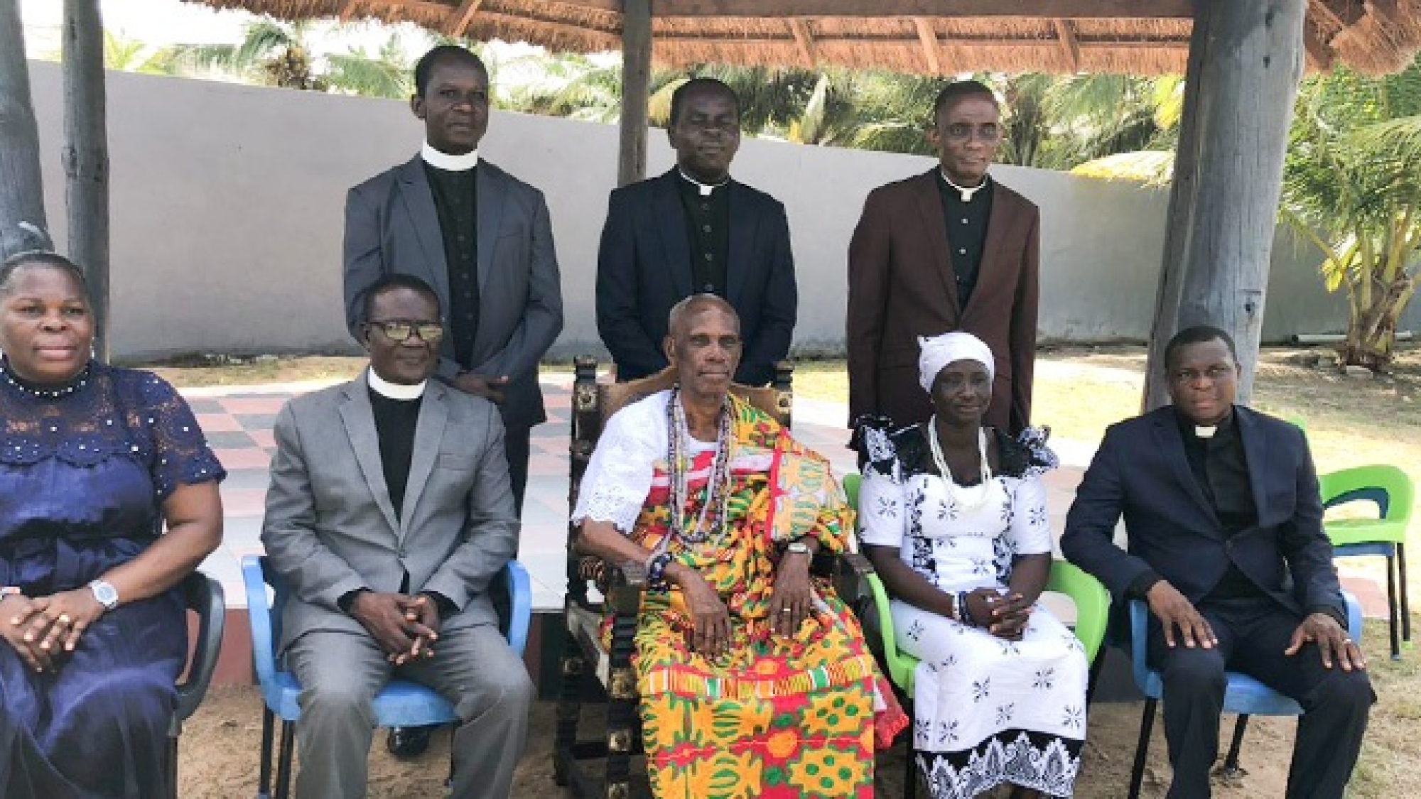 Tema Area Chaplaincy, Chieftaincy Ministry Pay Courtesy Visit To Ada Paramount Chief web