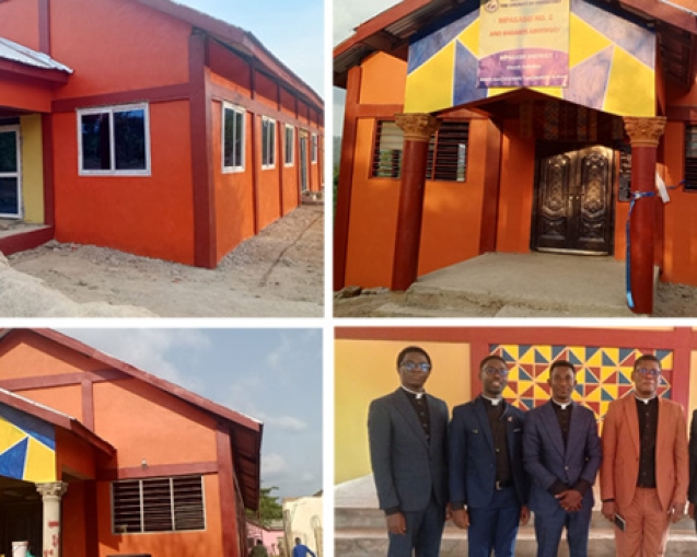 Apostle David Nii Addo-Pappoe Dedicates Three New CBCBs In The Tepa Area web
