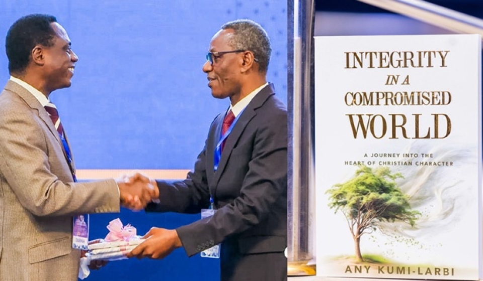 Apostle Kumi-Larbi Donates New Book To The Church Of Pentecost web