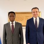 Apostle Nyamekye Meets Kosovo Prime Minister