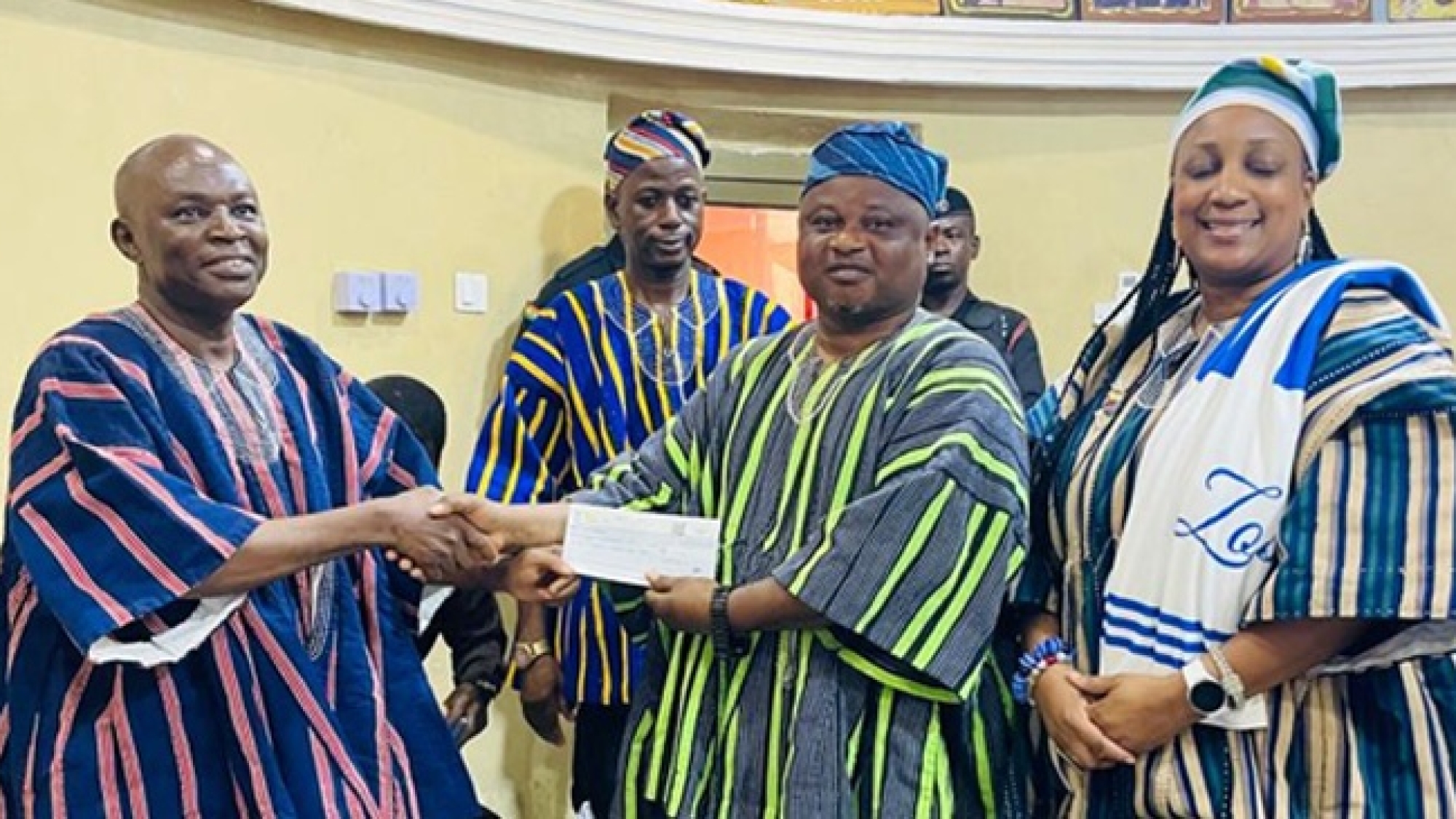 The Church of Pentecost Donates to Support New Gbewaa Palace web