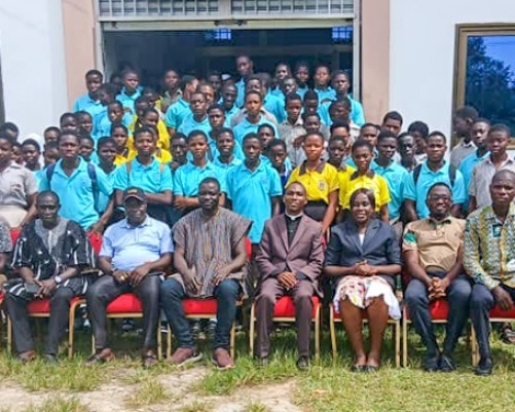 Huniso District Organises Career Guidance for BECE Candidates web.jpg